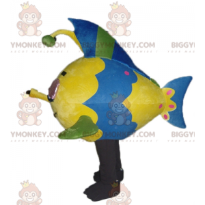 Disfraz de mascota BIGGYMONKEY™ de pez muy lindo y colorido - Mascotas de pescado - BIGGYMONKEY_04069 - BiggyMonkey.com
