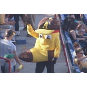 Costume de mascotte BIGGYMONKEY™ en forme de banane géante -
