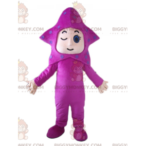 Riesiger Seestern Pink Star BIGGYMONKEY™ Maskottchen Kostüm -
