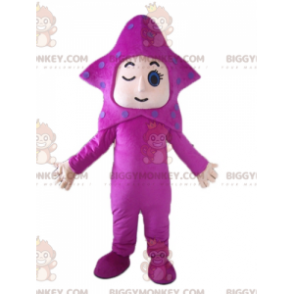 Kostým maskota Giant Starfish Pink Star BIGGYMONKEY™ –