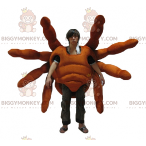 Realistický a působivý kostým maskota obřího pavouka Tarantule