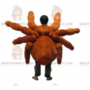 Realistisch en indrukwekkend reuzenspin-tarantula BIGGYMONKEY™-mascottekostuum - Insect mascottes - BiggyMonkey.com