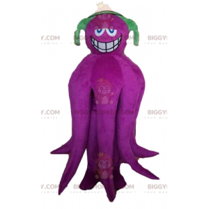 BIGGYMONKEY™ Purple Giant Octopus Mascot Costume with