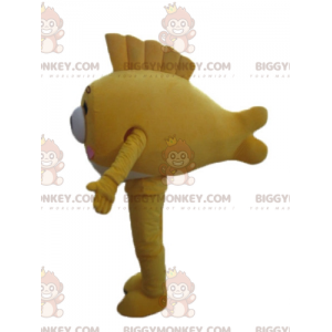 Very Flirtatious and Cute Giant Yellow Fish BIGGYMONKEY™ Mascot