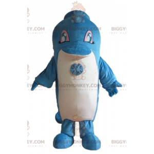 Niedliches riesiges blaues und weißes Delphin BIGGYMONKEY™