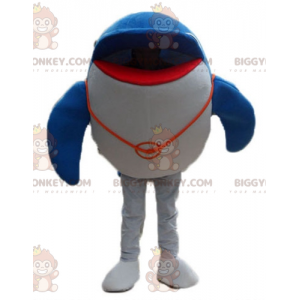 Very Successful Giant Blue and White Dolphin BIGGYMONKEY™