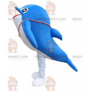 Very Successful Giant Blue and White Dolphin BIGGYMONKEY™