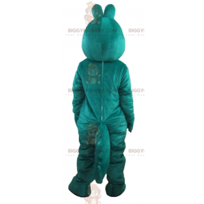 Funny Giant Green and Yellow Crocodile BIGGYMONKEY™ Mascot