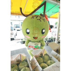 Giant Green Mango BIGGYMONKEY™ maskottiasu - Luokittelemattomat maskotit - BIGGYMONKEY_0521 - BiggyMonkey.com