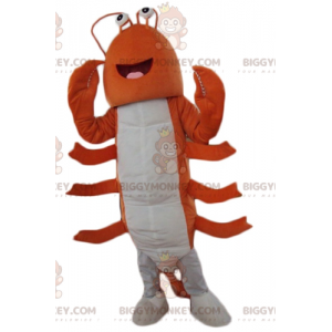 BIGGYMONKEY™ Costume da mascotte Aragosta Aragosta Gigante