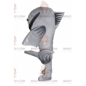Giant Catfish Big Gray Fish BIGGYMONKEY™ Mascot Costume -