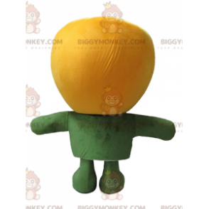Traje de mascote Big Giant Sorridente Pimenta Amarela