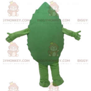 Leende jättegröna blad BIGGYMONKEY™ maskotdräkt - BiggyMonkey