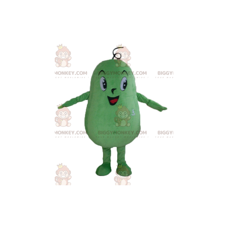 Big Giant Green Bean Potato Man BIGGYMONKEY™ maskotkostyme - Grønnsaksmaskot - BIGGYMONKEY_04148 - BiggyMonkey.com