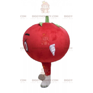 Sød All Round Giant Red Tomato BIGGYMONKEY™ maskotkostume - Frugt maskot - BIGGYMONKEY_04152 - BiggyMonkey.com