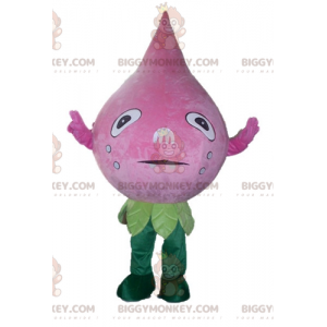 Kostým BIGGYMONKEY™ s obřím růžovým a zeleným květem artyčoku s