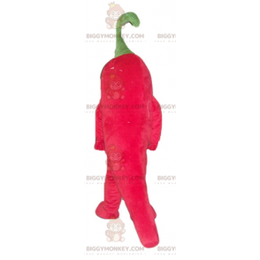 Kostým BIGGYMONKEY™ maskot Obří legrační chilli paprička s velkýma očima - Jídlo maskot - BIGGYMONKEY_04154 - BiggyMonkey.com