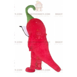 Kostým BIGGYMONKEY™ maskot Obří legrační chilli paprička s velkýma očima - Jídlo maskot - BIGGYMONKEY_04154 - BiggyMonkey.com
