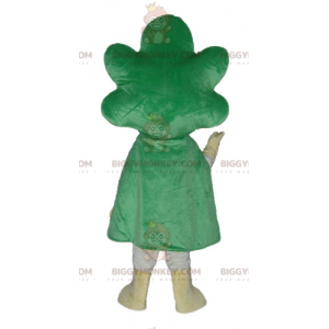 Giant Green and White Cabbage Leek BIGGYMONKEY™ Mascot Costume