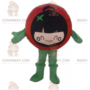 Costume de mascotte BIGGYMONKEY™ de tomate rouge géante toute
