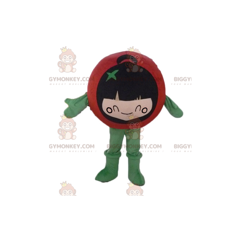 Cute All Round Giant Red Tomato BIGGYMONKEY™ Mascot Costume -