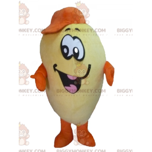 Giant Smiling Yellow and Orange Potato BIGGYMONKEY™ Mascot