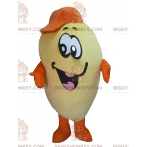 Obří kostým s úsměvem žluté a oranžové brambory BIGGYMONKEY™ –