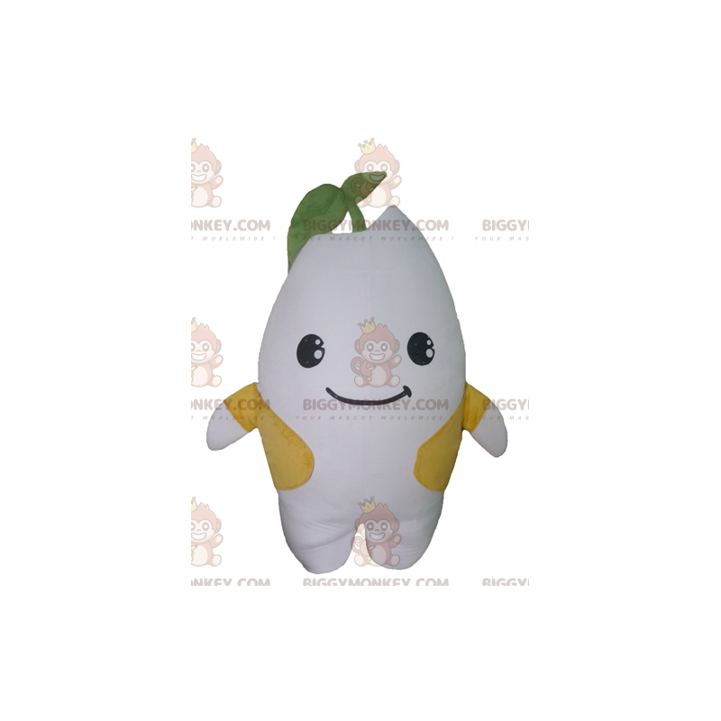 Disfraz de mascota Plant Potato White Man BIGGYMONKEY™ - Mascota vegetal - BIGGYMONKEY_04160 - BiggyMonkey.com