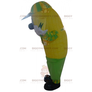 Giant Yellow and Green Corn Cob BIGGYMONKEY™ Mascot Costume –
