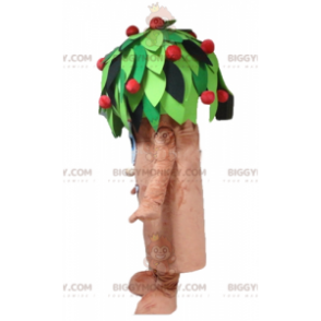 Brungrön och röd körsbärsträd BIGGYMONKEY™ maskotdräkt - Oklassificerade maskot - BIGGYMONKEY_04172 - BiggyMonkey.com
