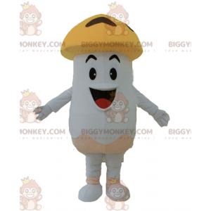 BIGGYMONKEY™ Giant White and Orange Boletus Smiling Mushroom