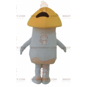BIGGYMONKEY™ Giant White and Orange Boletus Smiling Mushroom