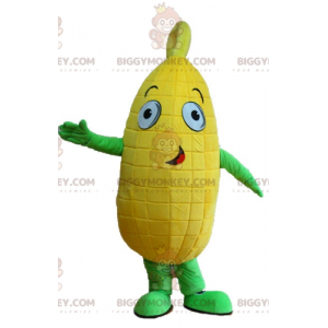 Κίτρινη και πράσινη Στολή μασκότ BIGGYMONKEY™ Giant Corn Cob - Μασκότ τροφίμων - BIGGYMONKEY_04182 - BiggyMonkey.com