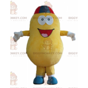 Costume da mascotte BIGGYMONKEY™ della patata gialla sorridente - Mascotte vegetale - BIGGYMONKEY_04185 - BiggyMonkey.com