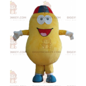 Smiling Giant Yellow Potato BIGGYMONKEY™ Mascot Costume -
