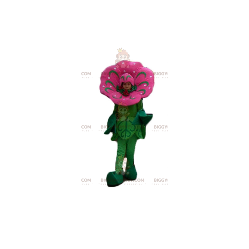 Impressive and Realistic Pink and Green Flower BIGGYMONKEY™