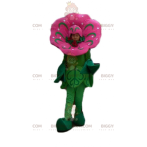 Impressive and Realistic Pink and Green Flower BIGGYMONKEY™