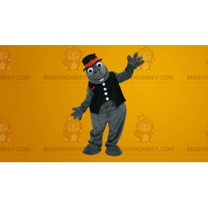 BIGGYMONKEY™ sødt grå myremaskotkostume med hat -