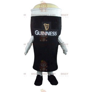 Riesen Pint Guinness Bier BIGGYMONKEY™ Maskottchen Kostüm -
