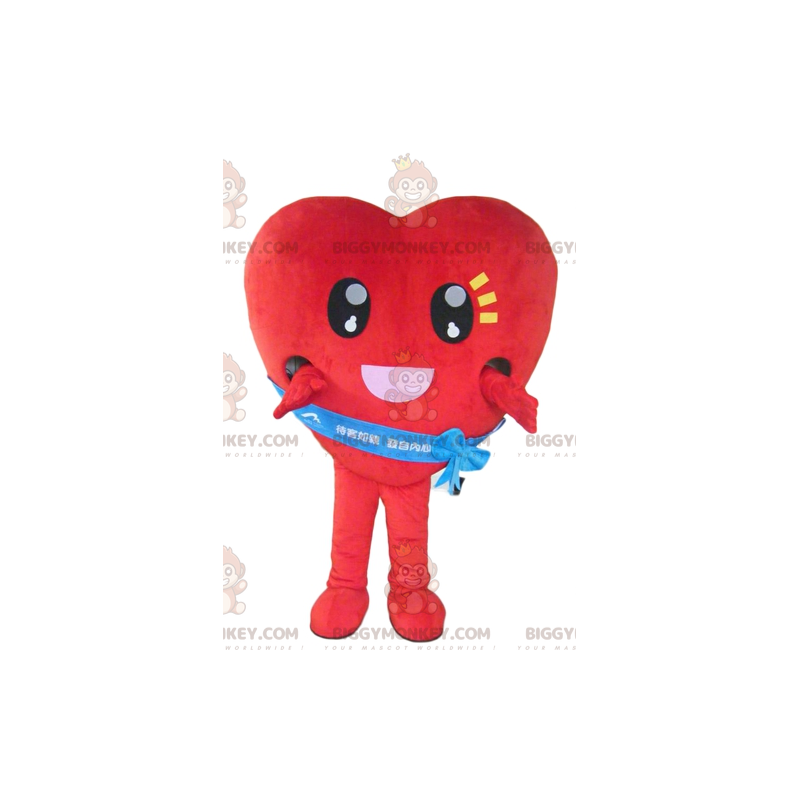 BIGGYMONKEY™ Costume da mascotte Gigante e tenero cuore rosso - BIGGYMONKEY™ Costume da mascotte Gigante e tenero cuore rosso -