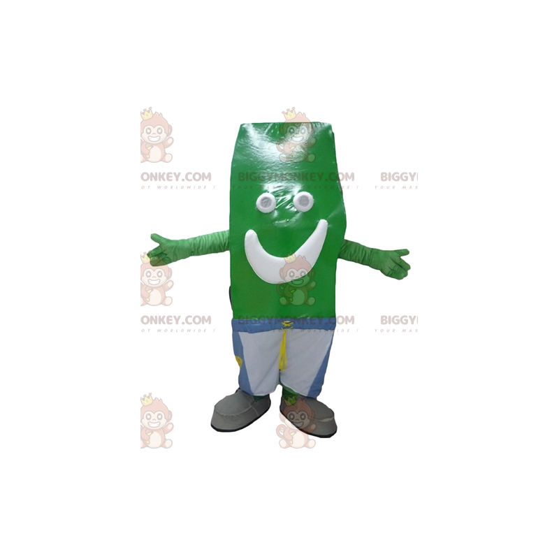 Giant French Fries Green Man BIGGYMONKEY™ Mascot Costume - Giant French Fries Green Man BIGGYMONKEY™ Mascot Costume -