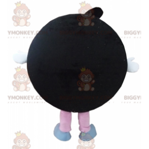 All Round Black Cake Oreo BIGGYMONKEY™ maskotkostyme - Matmaskot - BIGGYMONKEY_04231 - BiggyMonkey.com