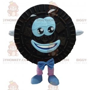 Disfraz de Mascota Oreo BIGGYMONKEY™ Pastel Redondo Negro y