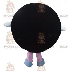 Hymyilevä pyöreä musta ja sininen kakku Oreo BIGGYMONKEY™
