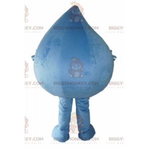 Giant Blue Water Drop BIGGYMONKEY™ maskotkostyme - Uklassifiserte maskoter - BIGGYMONKEY_04233 - BiggyMonkey.com