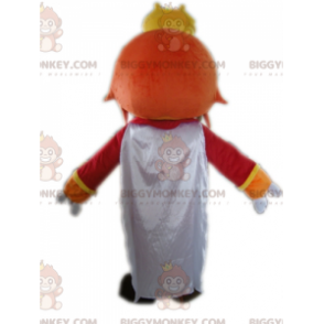 Disfraz de mascota King BIGGYMONKEY™ con corona y nariz de