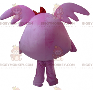 Γιγαντιαία ροζ βελούδινη στολή μασκότ BIGGYMONKEY™ Pokemon