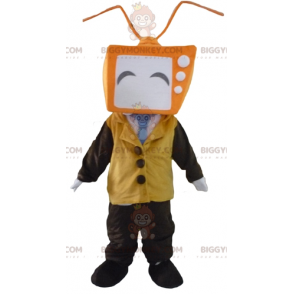 Kostým maskota muže BIGGYMONKEY™ s hlavou ve tvaru TV - Pánské maskoti - BIGGYMONKEY_04244 - BiggyMonkey.com