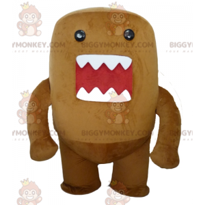 Berühmtes Domo Kun BIGGYMONKEY™ Maskottchenkostüm Japanisches