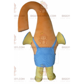 Kostým maskota barevného tvora Orange Man BIGGYMONKEY™ –